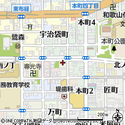 和歌山県和歌山市北大工町2周辺の地図