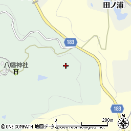 徳島県鳴門市瀬戸町撫佐前山周辺の地図