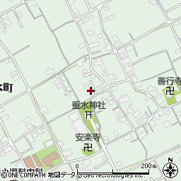 香川県丸亀市垂水町1254-8周辺の地図