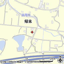 香川県東かがわ市帰来319周辺の地図