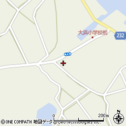 三豊市荘内浦島出張所周辺の地図