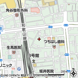 橘医院周辺の地図