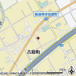 香川県善通寺市吉原町126-2周辺の地図
