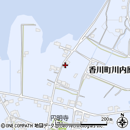 香川県高松市香川町川内原1320周辺の地図
