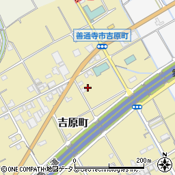 香川県善通寺市吉原町126-1周辺の地図