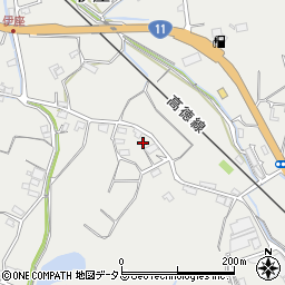 香川県東かがわ市伊座850周辺の地図