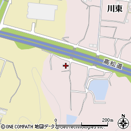 香川県東かがわ市川東1087-1周辺の地図