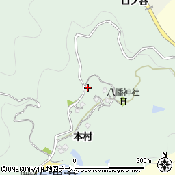 徳島県鳴門市瀬戸町撫佐（口ノ谷）周辺の地図