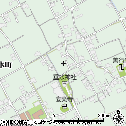 香川県丸亀市垂水町1254-18周辺の地図