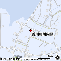 香川県高松市香川町川内原1325周辺の地図