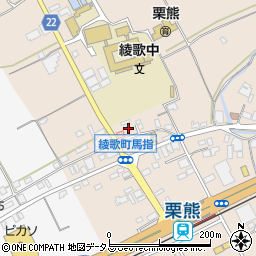 香川県丸亀市綾歌町栗熊東428周辺の地図