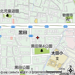和歌山県和歌山市黒田259-3周辺の地図