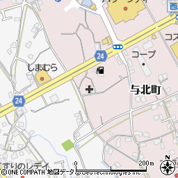 香川県善通寺市与北町3231-3周辺の地図