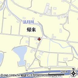 香川県東かがわ市帰来311周辺の地図
