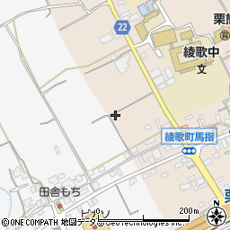 香川県丸亀市綾歌町栗熊東415周辺の地図