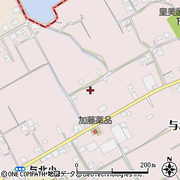 香川県善通寺市与北町886周辺の地図