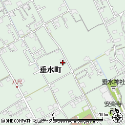 香川県丸亀市垂水町2571-10周辺の地図