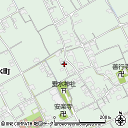 香川県丸亀市垂水町1254-3周辺の地図