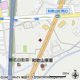 デイリーヤマザキ和歌山インター店周辺の地図