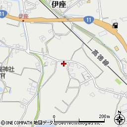 香川県東かがわ市伊座896周辺の地図