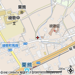 香川県丸亀市綾歌町栗熊東660周辺の地図