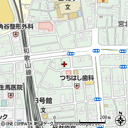 和歌山県和歌山市黒田15-12周辺の地図