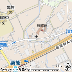 香川県丸亀市綾歌町栗熊東665-1周辺の地図