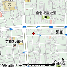 和歌山県和歌山市黒田184周辺の地図