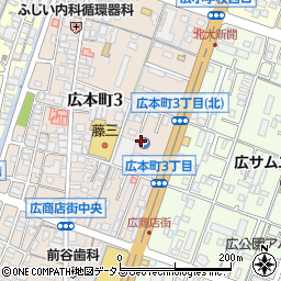 ウォンツ　藤三広店周辺の地図