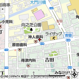 カラオケ綾周辺の地図