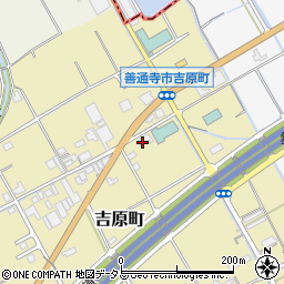 香川県善通寺市吉原町127周辺の地図