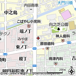 ユタカ交通株式会社　本社事務所周辺の地図