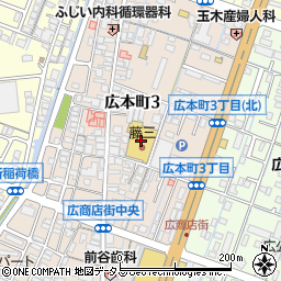 藤三広店周辺の地図