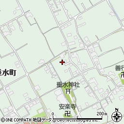 香川県丸亀市垂水町1254-6周辺の地図