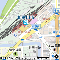 明光義塾　和歌山市駅前教室周辺の地図