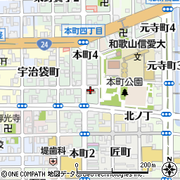 和歌山県警備業協同組合周辺の地図