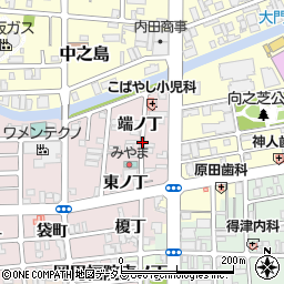 和歌山県和歌山市畑屋敷（端ノ丁）周辺の地図