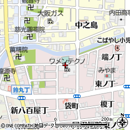 和歌山県和歌山市畑屋敷（松ケ枝丁）周辺の地図