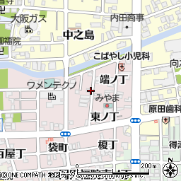 和歌山県和歌山市畑屋敷（千体仏丁）周辺の地図