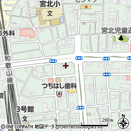 和歌山県和歌山市黒田122周辺の地図