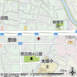 和歌山県和歌山市黒田278周辺の地図