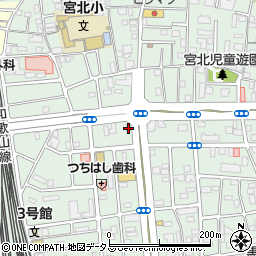 和歌山県和歌山市黒田124周辺の地図