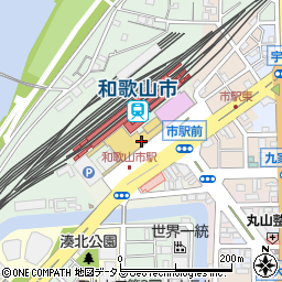 平和酒店 キーノ和歌山店周辺の地図