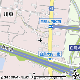 香川県東かがわ市川東1194周辺の地図