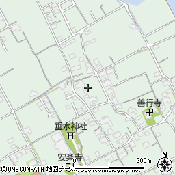 香川県丸亀市垂水町1244周辺の地図