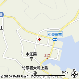 株式会社ウジョウ　大崎上島事務所周辺の地図