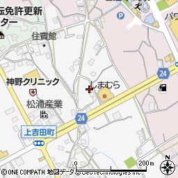 香川県善通寺市上吉田町307周辺の地図
