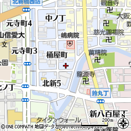 和歌山県和歌山市北新桶屋町46周辺の地図