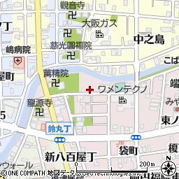 和歌山県和歌山市畑屋敷（新道丁）周辺の地図