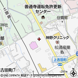 香川県善通寺市上吉田町367-4周辺の地図
